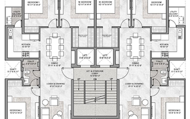 Orchid IVY Floors Floor Plan