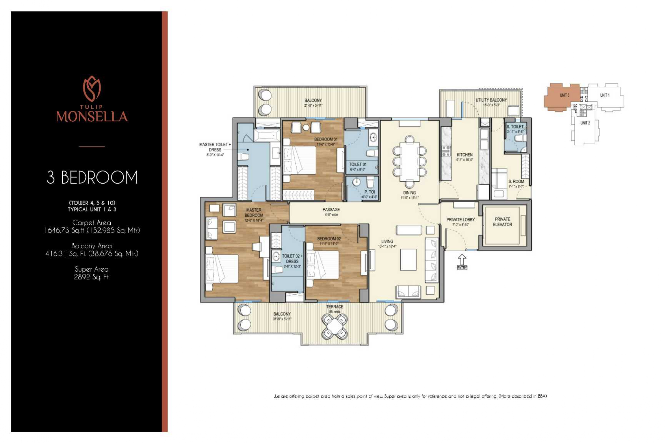 Tulip Monsella Floor Plan